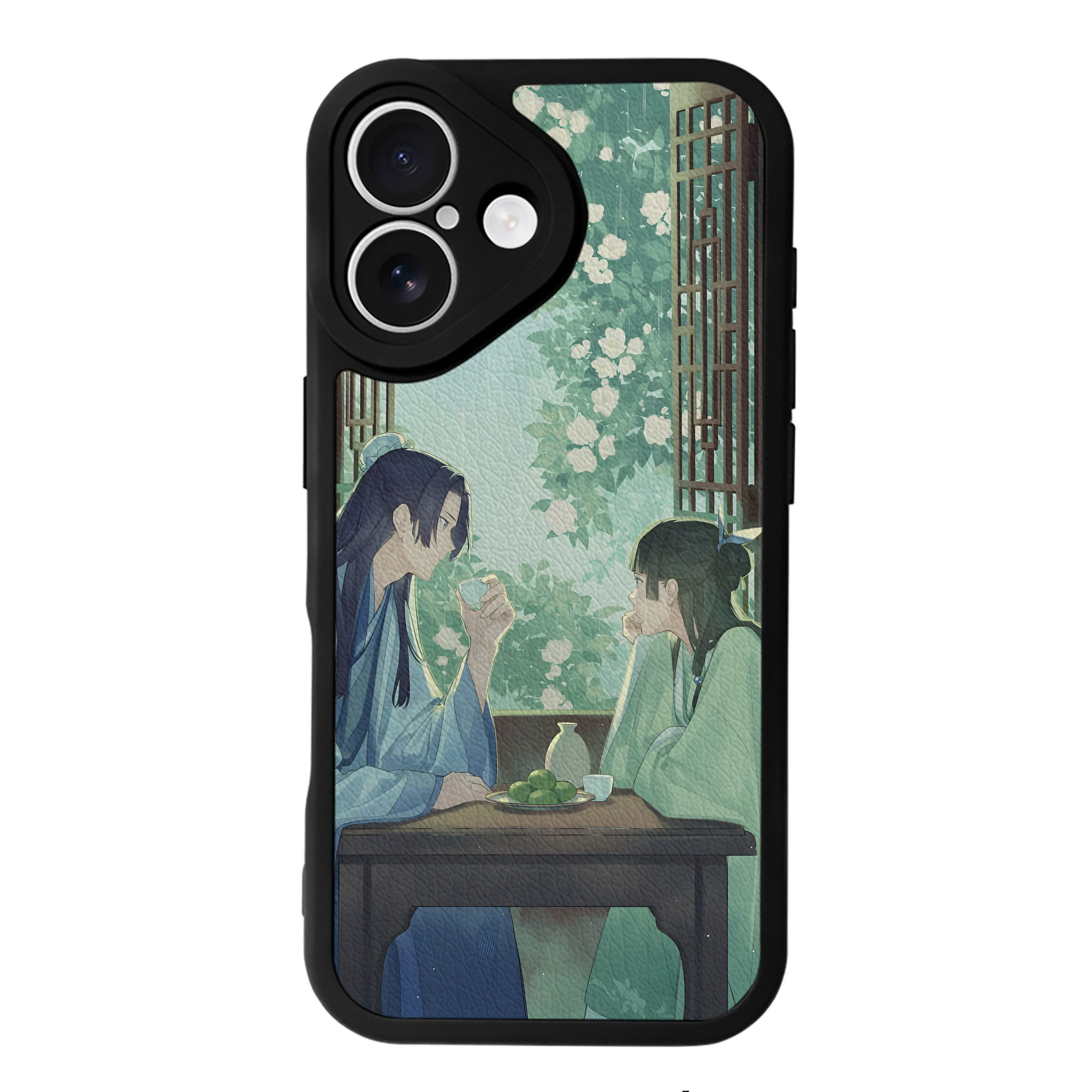 （画像用） 薬屋のひとりごと The Apothecary Diaries 【iPhone 16シリーズ対応】シリコンスマホケース（レザー調） 材質：シリコン